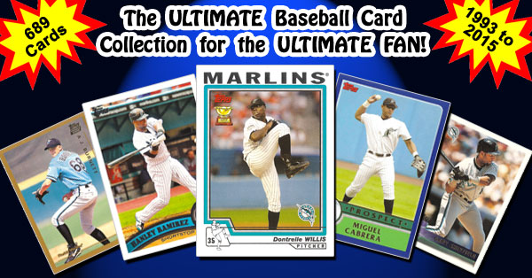 The ULTIMATE Miami Marlins Baseball Card Collection